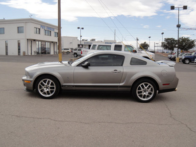 ford shelby gt500 2009 gray coupe gasoline 8 cylinders rear wheel drive standard 79936