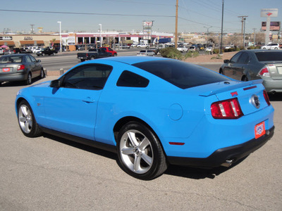 ford mustang 2010 blue coupe gt gasoline 8 cylinders rear wheel drive standard 79936