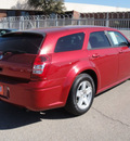 dodge magnum 2007 red wagon se gasoline 6 cylinders rear wheel drive automatic 79936