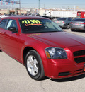 dodge magnum 2007 red wagon se gasoline 6 cylinders rear wheel drive automatic 79936