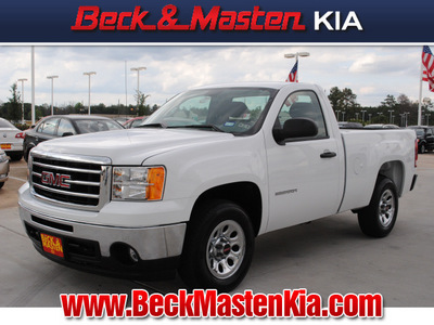 gmc sierra 1500 2012 white work truck flex fuel 8 cylinders 2 wheel drive automatic with overdrive 77375