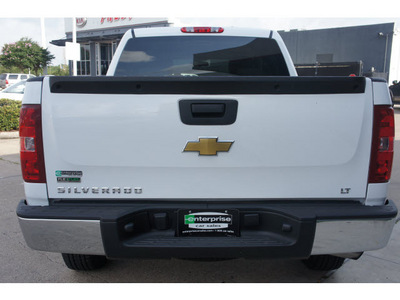 chevrolet silverado 1500 2011 white lt flex fuel 8 cylinders 2 wheel drive automatic 77034