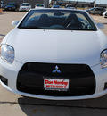 mitsubishi eclipse spyder 2012 white gs sport gasoline 4 cylinders front wheel drive automatic 75062