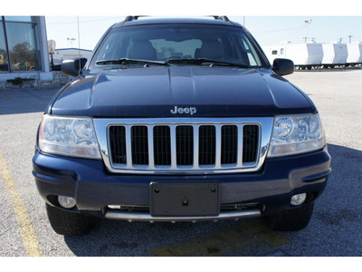 jeep grand cherokee 2004 dk  blue suv limited gasoline 8 cylinders 4 wheel drive automatic 77087