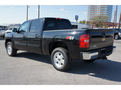 chevrolet silverado 1500 2012 black lt flex fuel 8 cylinders 4 wheel drive automatic 78216