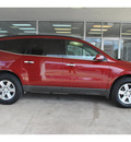 chevrolet traverse 2011 red lt gasoline 6 cylinders all whee drive automatic 78216