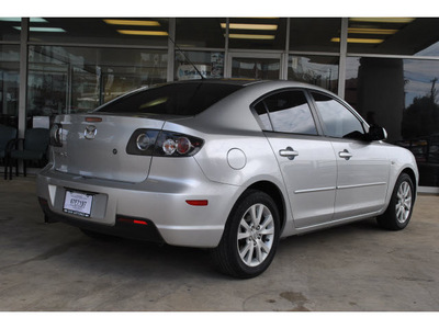 mazda mazda3 2008 silver sedan i sport gasoline 4 cylinders front wheel drive automatic 78216