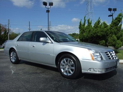 cadillac dts 2011 lt  gray sedan premium collection gasoline 8 cylinders front wheel drive automatic 77074
