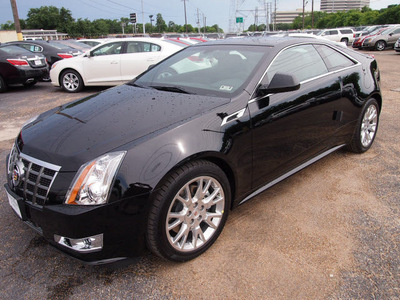 cadillac cts 2012 black coupe 3 6l premium gasoline 6 cylinders rear wheel drive automatic 77074