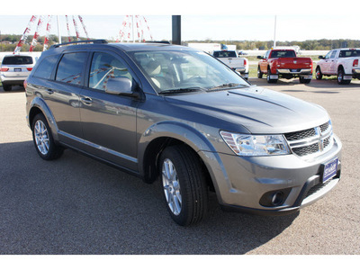 dodge journey 2012 gray sxt flex fuel 6 cylinders front wheel drive automatic 76645