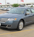 lincoln mkz hybrid 2012 lt  blue sedan hybrid 4 cylinders front wheel drive automatic with overdrive 77074