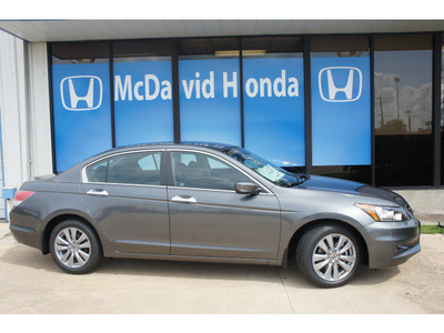 honda accord 2012 dk  gray sedan ex v6 gasoline 6 cylinders front wheel drive automatic 77034