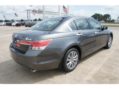 honda accord 2012 dk  gray sedan ex v6 gasoline 6 cylinders front wheel drive automatic 77034