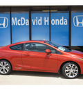 honda civic 2012 orange coupe si gasoline 4 cylinders front wheel drive 6 speed manual 77034