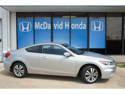 honda accord 2012 silver coupe lx s gasoline 4 cylinders front wheel drive automatic 77034