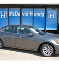 honda accord 2012 dk  gray sedan ex l gasoline 4 cylinders front wheel drive automatic 77034