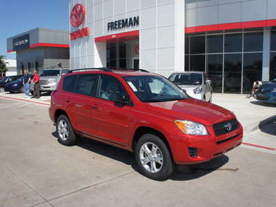 toyota rav4 2012 red suv gasoline 4 cylinders 4 wheel drive 4 speed automatic 76053