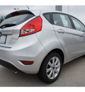 ford fiesta 2012 silver hatchback se gasoline 4 cylinders front wheel drive automatic 77521