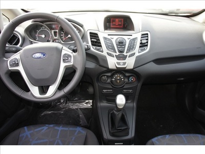 ford fiesta 2012 blue candy tinted c sedan sel gasoline front wheel drive automatic 77521