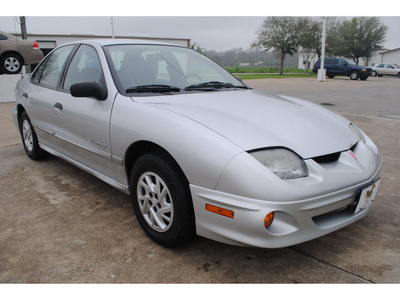 pontiac sunfire 2002 silver sedan se gasoline 4 cylinders front wheel drive automatic with overdrive 77531