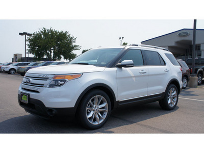 ford explorer 2013 white suv limited flex fuel 6 cylinders 2 wheel drive automatic 79407