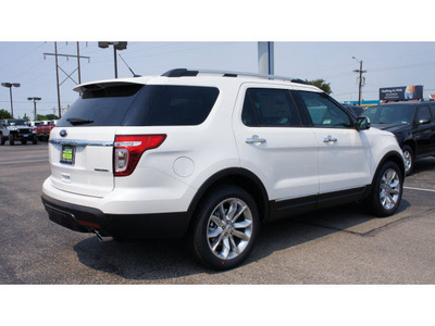 ford explorer 2013 white suv limited flex fuel 6 cylinders 2 wheel drive automatic 79407