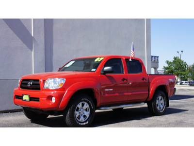 toyota tacoma 2007 red v6 gasoline 6 cylinders 4 wheel drive automatic 79407