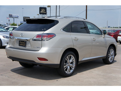 lexus rx 350 2013 beige suv gasoline 6 cylinders front wheel drive automatic 77074