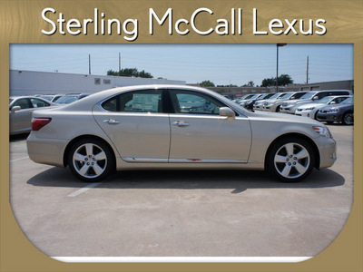 lexus ls 460 2012 beige sedan gasoline 8 cylinders rear wheel drive automatic 77074