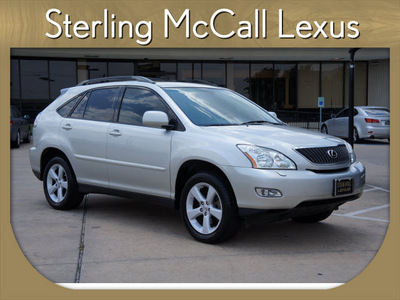 lexus rx 350 2007 silver suv gasoline 6 cylinders front wheel drive automatic 77074