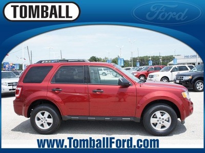 ford escape 2012 red suv xlt gasoline 4 cylinders front wheel drive automatic 77375