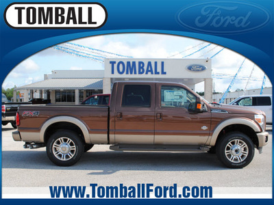 ford f 250 super duty 2012 brown lariat fx4 biodiesel 8 cylinders 4 wheel drive automatic 77375