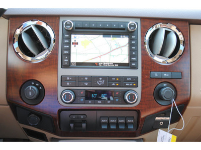 ford f 250 super duty 2012 brown lariat fx4 biodiesel 8 cylinders 4 wheel drive automatic 77375