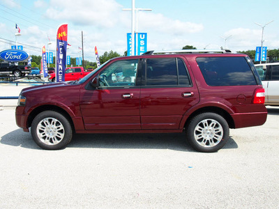 ford expedition 2012 red suv limited flex fuel 8 cylinders 2 wheel drive automatic 77375