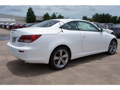 lexus is 250c 2012 white gasoline 6 cylinders rear wheel drive automatic 77074