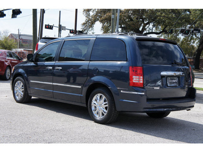 chrysler town and country 2008 dk  blue van limited gasoline 6 cylinders front wheel drive 6 speed automatic 77002