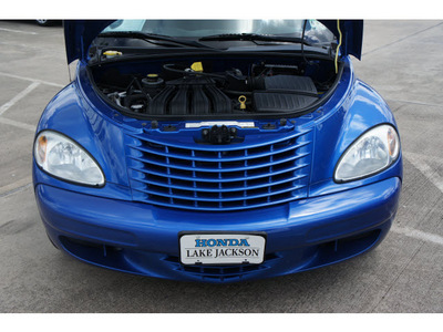 chrysler pt cruiser 2004 blue wagon gasoline 4 cylinders front wheel drive automatic 77566