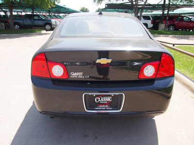 chevrolet malibu 2012 black gran sedan lt gasoline 4 cylinders front wheel drive not specified 76051