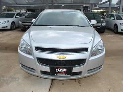 chevrolet malibu 2012 silver sedan lt gasoline 4 cylinders front wheel drive not specified 76051