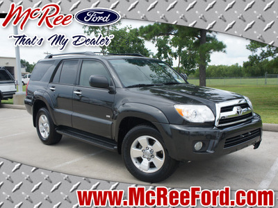 toyota 4runner 2008 black suv gasoline 6 cylinders 2 wheel drive automatic 77539