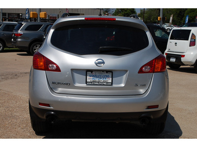 nissan murano 2009 silver suv s gasoline 6 cylinders all whee drive cont  variable trans  76520