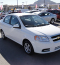 chevrolet aveo 2010 white sedan ls gasoline 4 cylinders front wheel drive automatic 79922