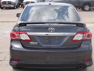 toyota corolla 2011 gray sedan s gasoline 4 cylinders front wheel drive automatic with overdrive 77864