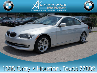 bmw 3 series 2012 silver coupe 335i gasoline 6 cylinders rear wheel drive automatic 77002