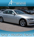 bmw 3 series 2012 silver coupe 335i gasoline 6 cylinders rear wheel drive automatic 77002