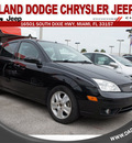 ford focus 2005 black sedan zx4 gasoline 4 cylinders front wheel drive 5 speed manual 33157