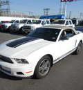 ford mustang 2010 performance white gasoline 6 cylinders rear wheel drive automatic 79925