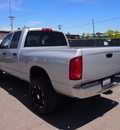 dodge ram pickup 2500 2008 silver quad cab 4x4 diesel slt diesel 6 cylinders 4 wheel drive automatic with overdrive 95678