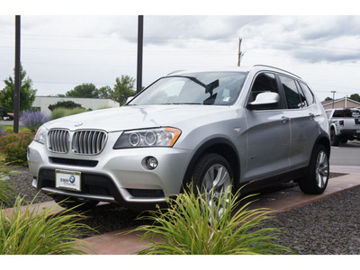 bmw x3 2012 silver suv xdrive35i gasoline 6 cylinders all whee drive steptronic 99352
