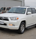 toyota 4runner 2010 white suv sr5 gasoline 6 cylinders 2 wheel drive automatic with overdrive 77074